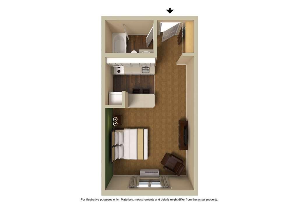 Extended Stay America Select Suites - Chicago - Downers Grove Bilik gambar